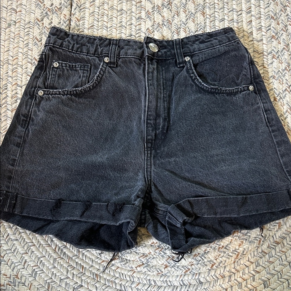 H&M Dark Gray Jean Shorts